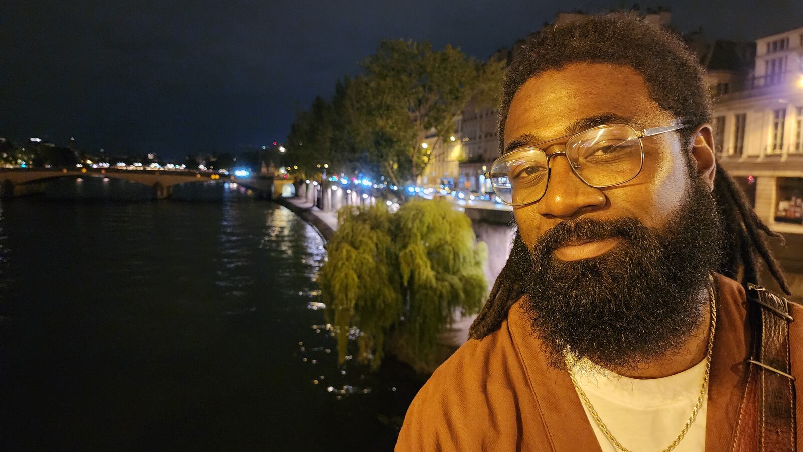 Leroy Bean mirroring James Baldwin in Paris (CONTRIBUTED)