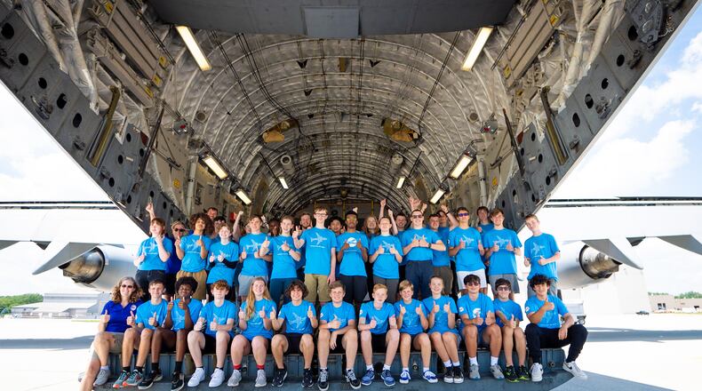 Now in its 14th year, Air Camp takes full advantage of Greater Dayton’s many aviation-based resources – including tours and learning project work at the National Museum of the U.S. Air Force, James M. Cox Dayton International Airport and local private aviation companies – to introduce participants to wide array of career options. CONTRIBUTED