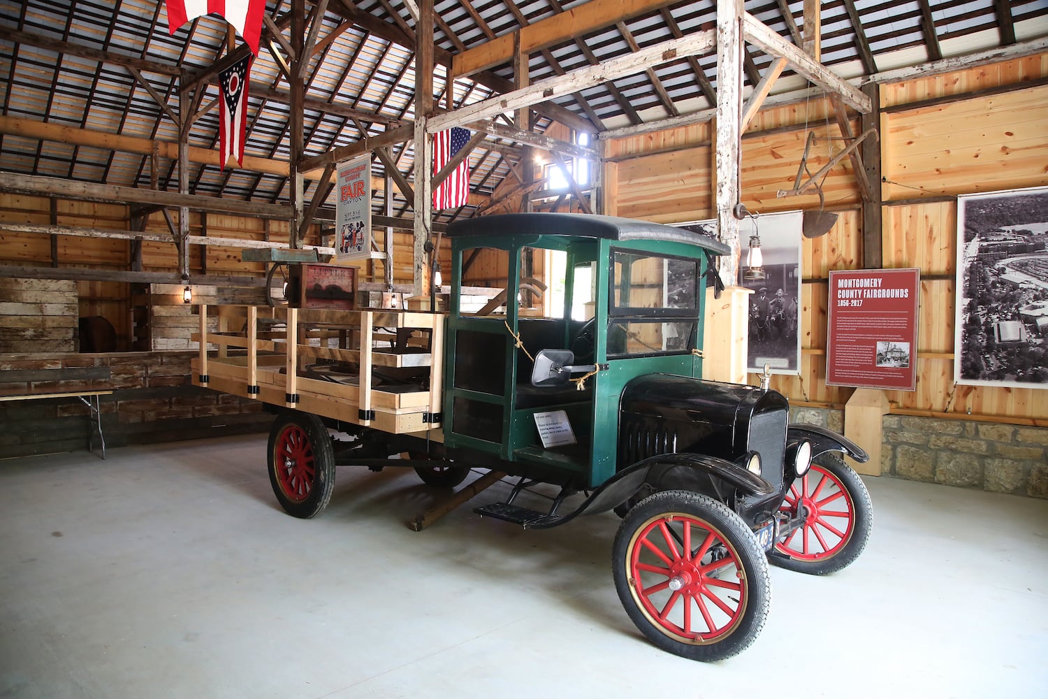 The historic Montgomery County Fairground Horse Barn 17 was dedicated Thursday, June 24 at Carillion Historical Park.