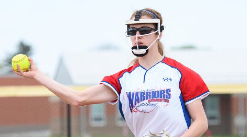 Northwestern senior second baseman Abby Zerkl. BRYANT BILLING PHOTO