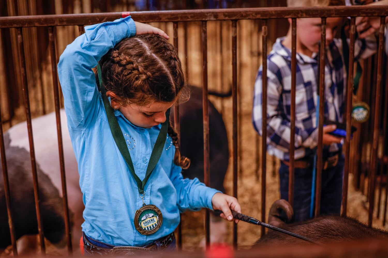 Greene County Fair Pee Wee Hog Showmanship
