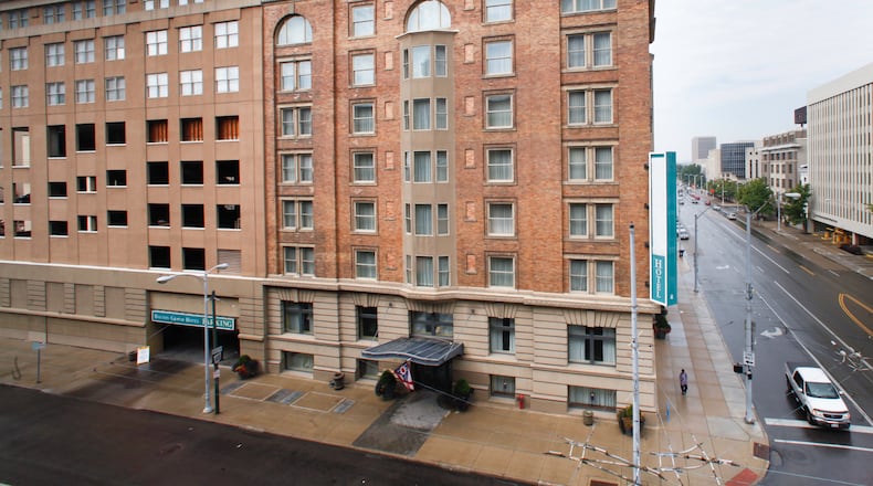 The Dayton Grand Hotel on South Ludlow Street. CHRIS STEWART / STAFF