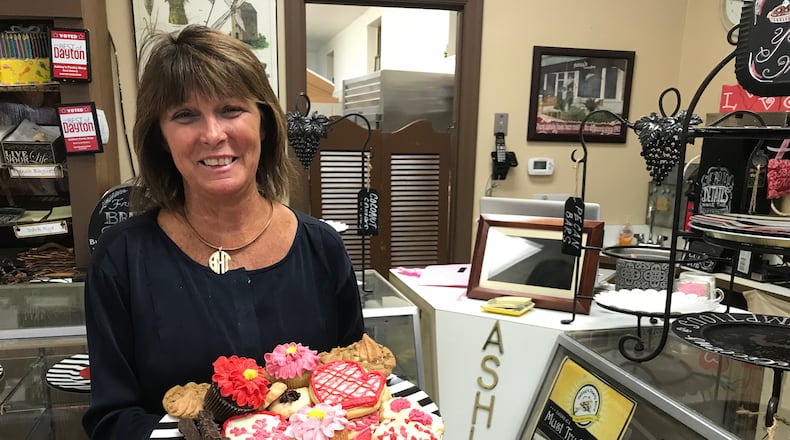 Theresa Hammons, co-owner of Ashley’s Pastry Shop in Oakwood, says the bakery will reopen Tuesday, April 7 with additional safeguards in place.