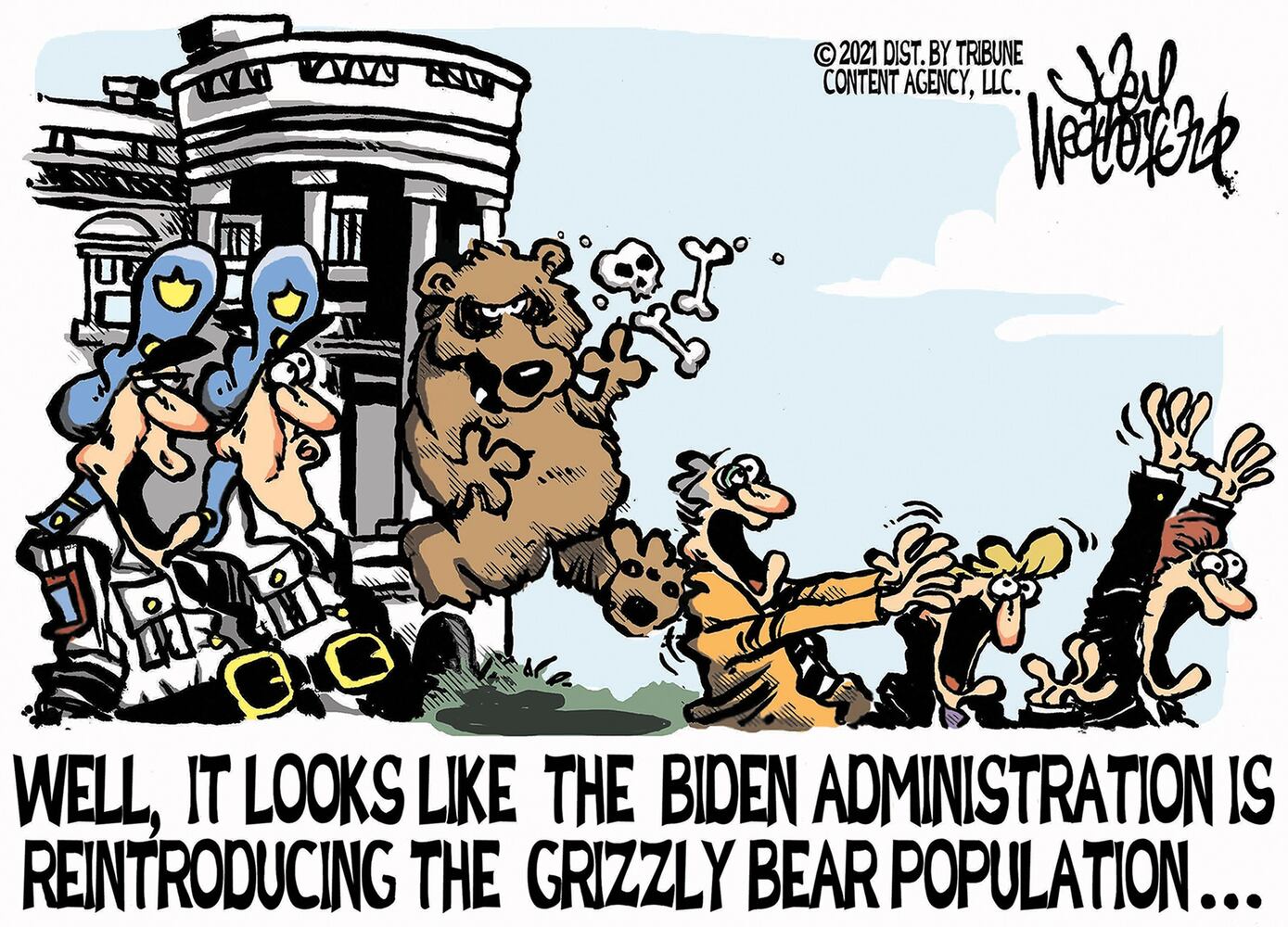 CARTOONS: Joey Weatherford, Oct. 10, 2023