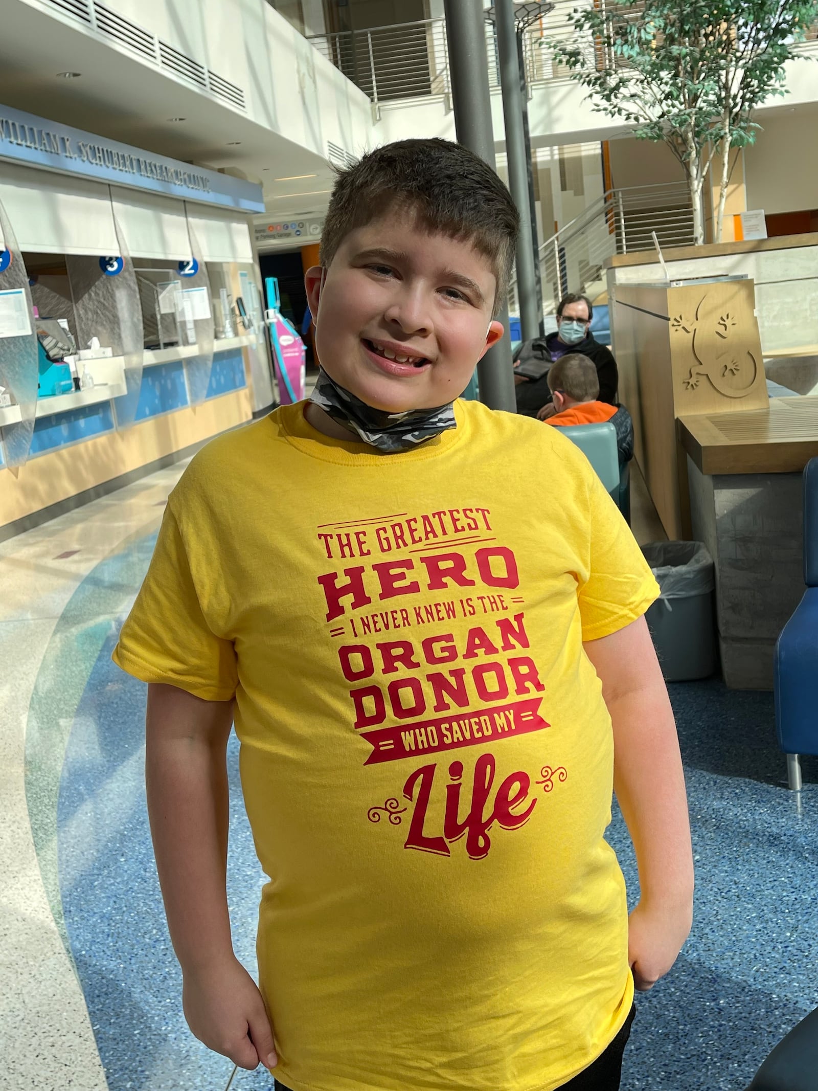 PJ Grandinette was 9 years old when he received his liver transplant at Cincinnati Children's. CONTRIBUTED