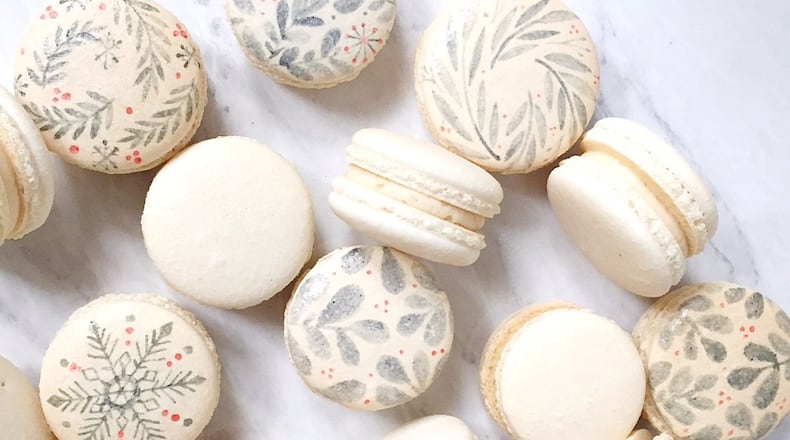 Salted Caramel Macarons from Michelle’s Macarons. CONTRIBUTED