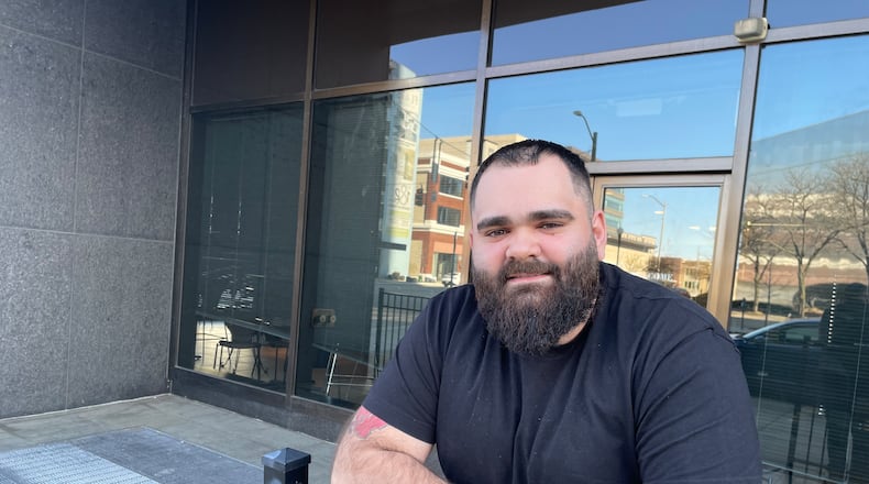 Troni’s Pizza and Pasta is coming soon to the lobby of the Stratacache Tower on North Main Street in downtown Dayton. Pictured is owner Beto Troni. NATALIE JONES/STAFF