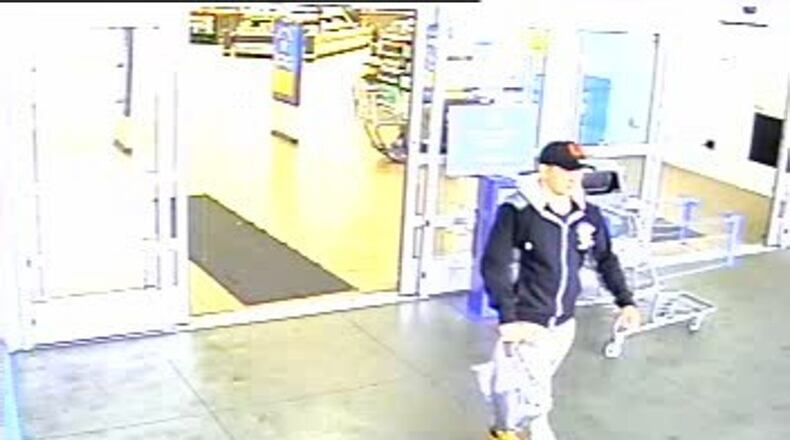 Cedarville Police last year searched for a pair of suspects that continued to use stolen credit card information in the area. (Courtesy Cedarville Police Department)
