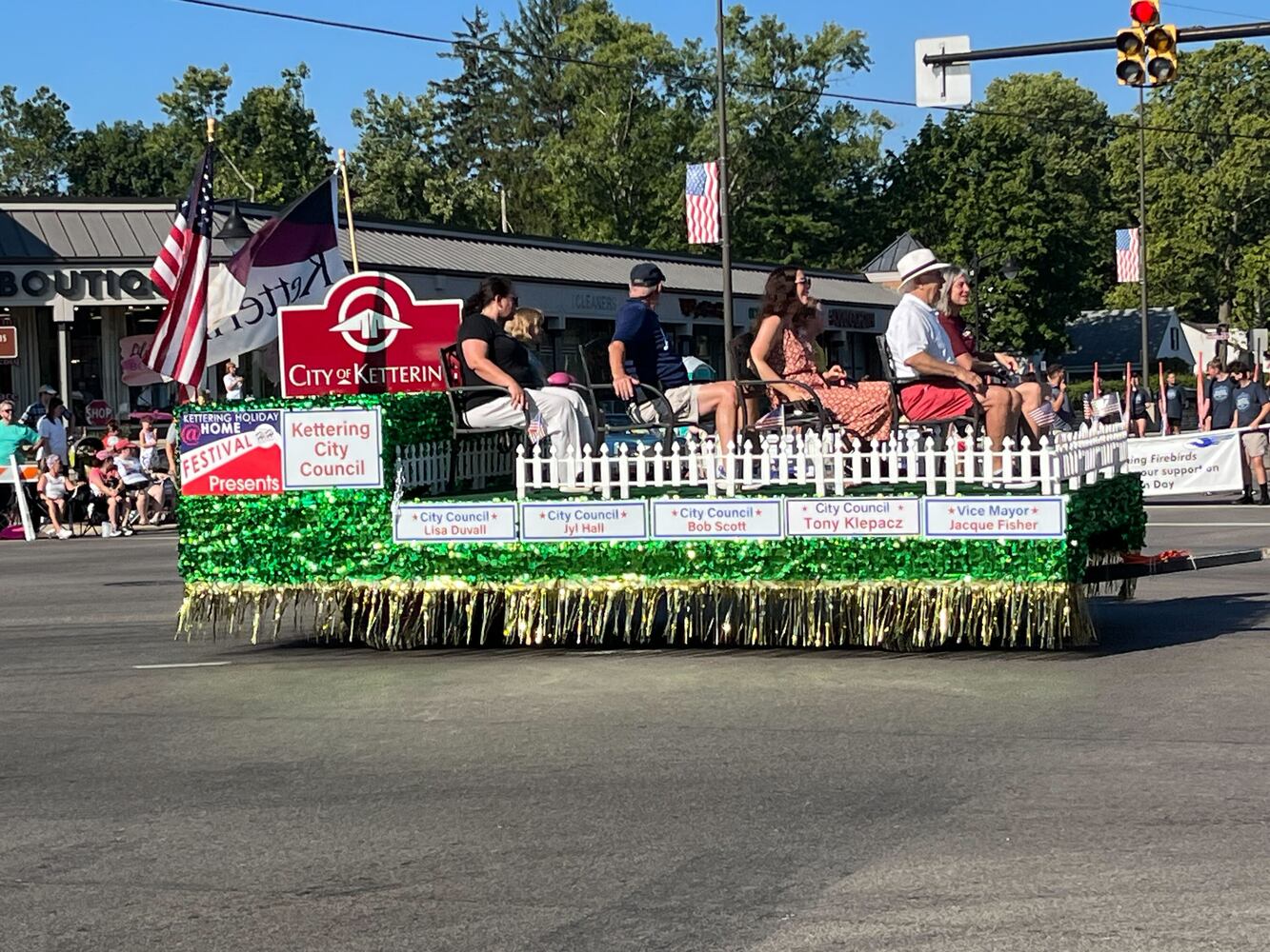 2023 Holiday at Home parade in Kettering