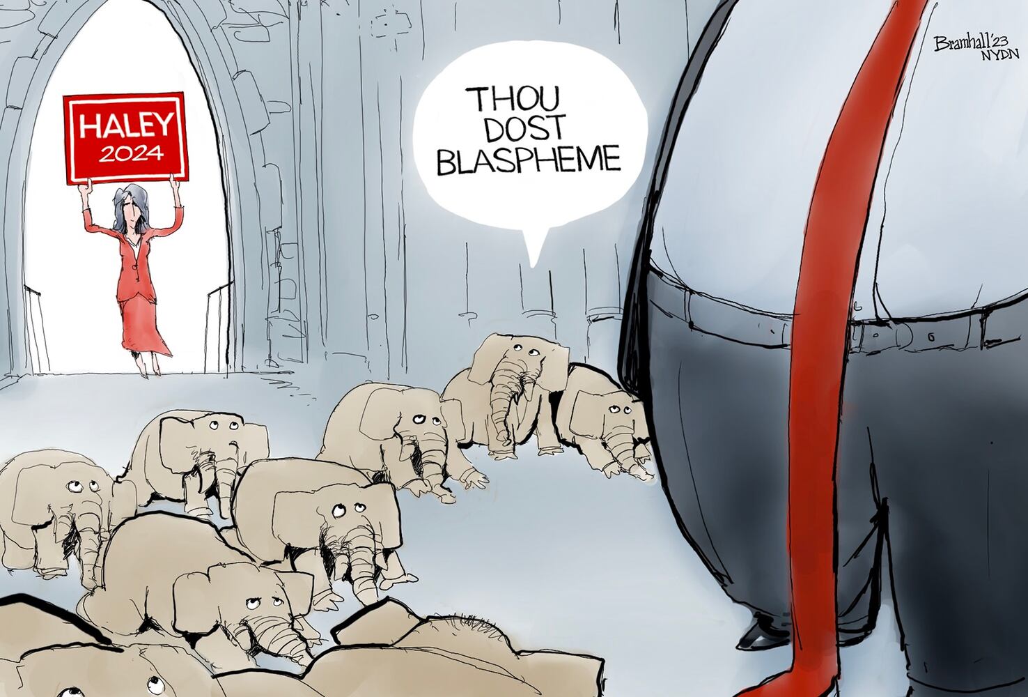 WEEK IN CARTOONS: Ohio derailment, unidentified flying objects and more