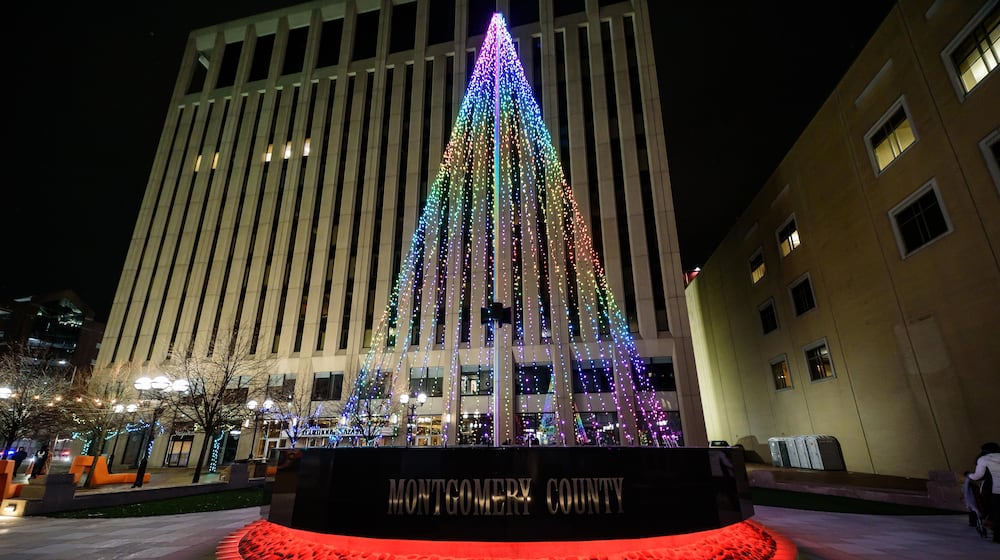 The 52nd annual Dayton Holiday Festival featuring the Grande Illumination and Dayton Children’s Parade Spectacular in Lights, happened in downtown Dayton on Friday, Nov. 29, 2024. TOM GILLIAM / CONTRIBUTING PHOTOGRAPHER