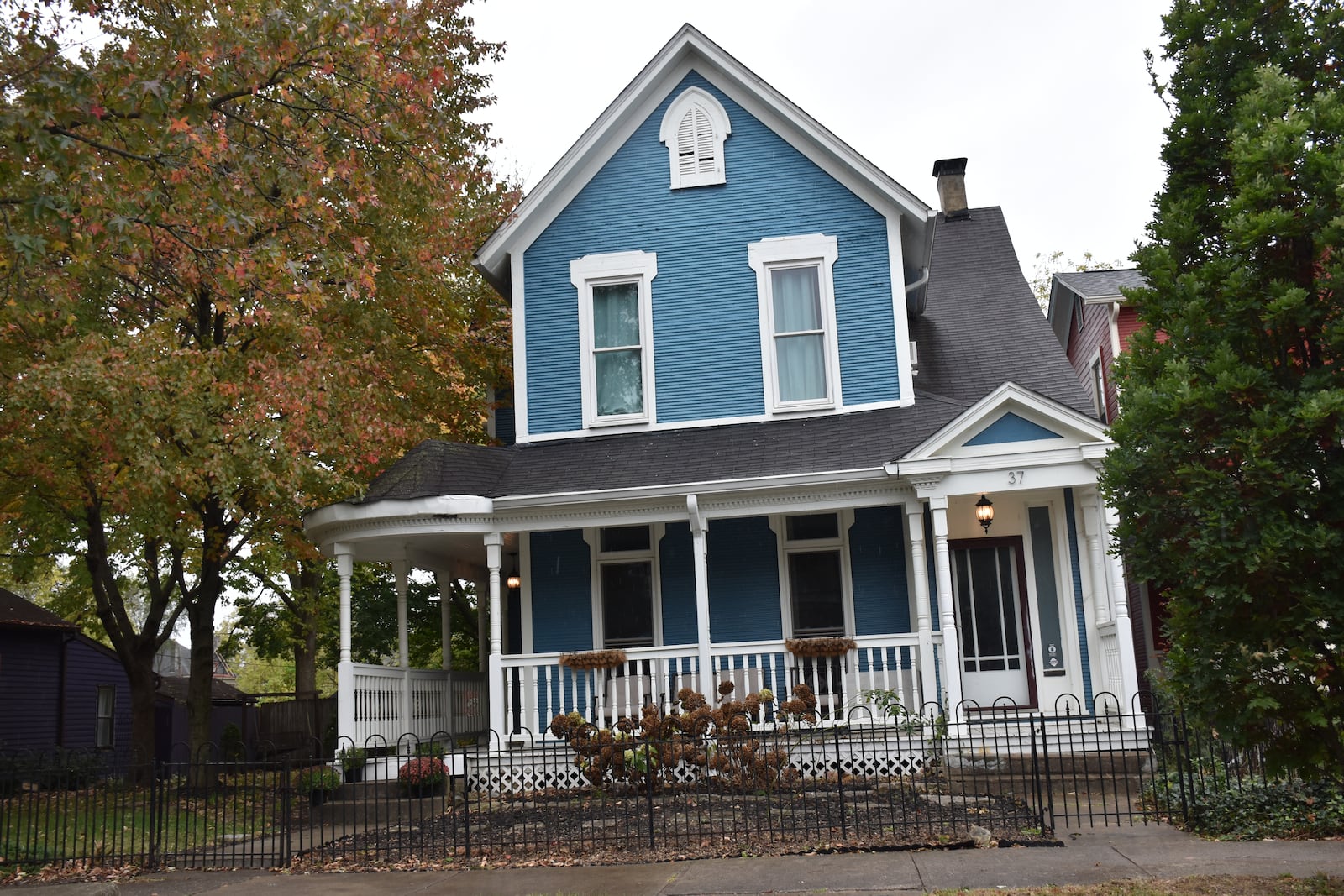 Multiple children tested positive for high lead levels after this home in East Dayton was repainted years ago. CORNELIUS FROLIK / STAFF