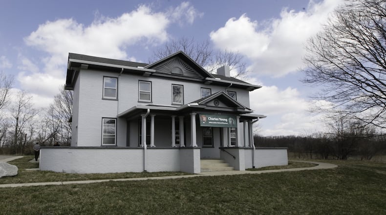 The Charles Young house in Wilberforce was dedicated as national monument by the National Park Service on Tuesday, April 2. The dedication of the Charles Young Buffalo Soldiers National Monument was attended by the Secretary of the Interior Ken Salazar and National Park Service Director Jonathan Jarvis. CHRIS STEWART / STAFF
