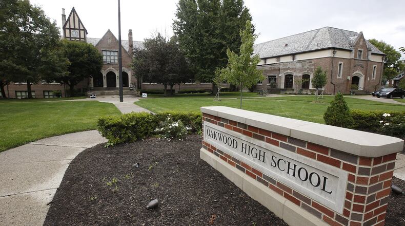 The Oakwood City School District scored number one in Ohio in the “Prepared for Success” measurement, according to the Ohio school report cards data released Thursday. TY GREENLEES/STAFF