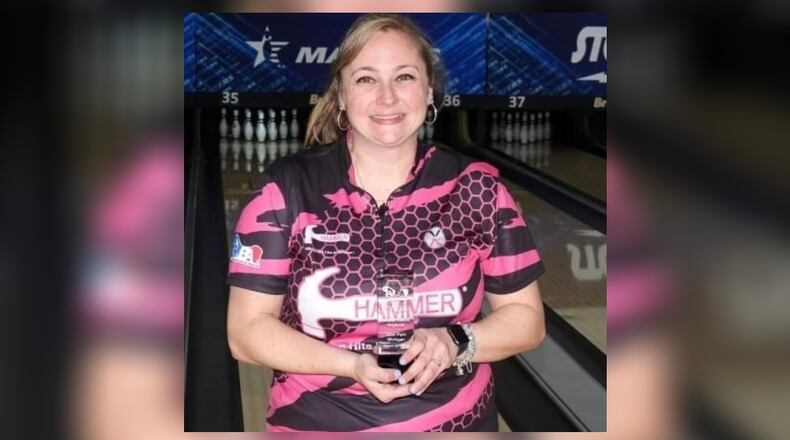 Kettering bowler Andrea Behr claimed her first PWBA title winning the PWBA Greater Detroit Regional Saturday. CONTRIBUTED