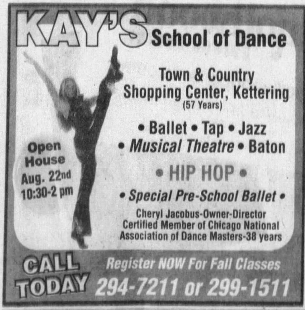 Town and Country shopping center advertisements