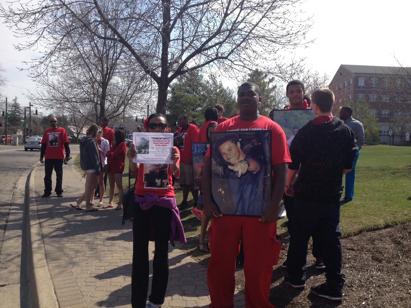 Larry Cook rally