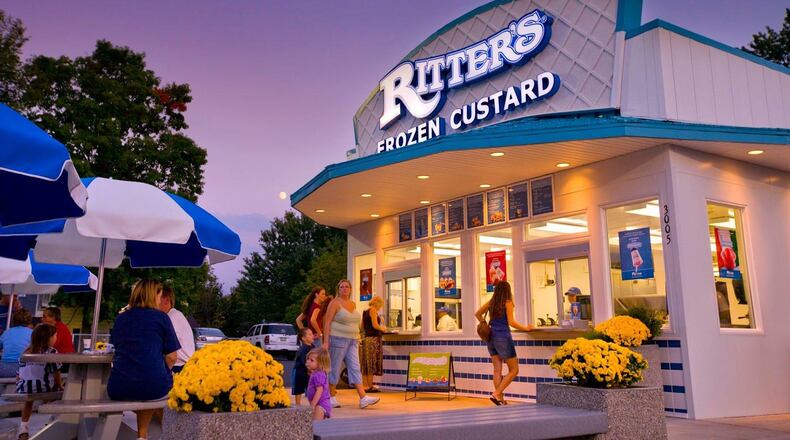 Ritter’s Frozen Custard's Kettering location remains open. The Beavercreek location is temporarily closed after an employee tested positive for COVID-19. CONTRIBUTED