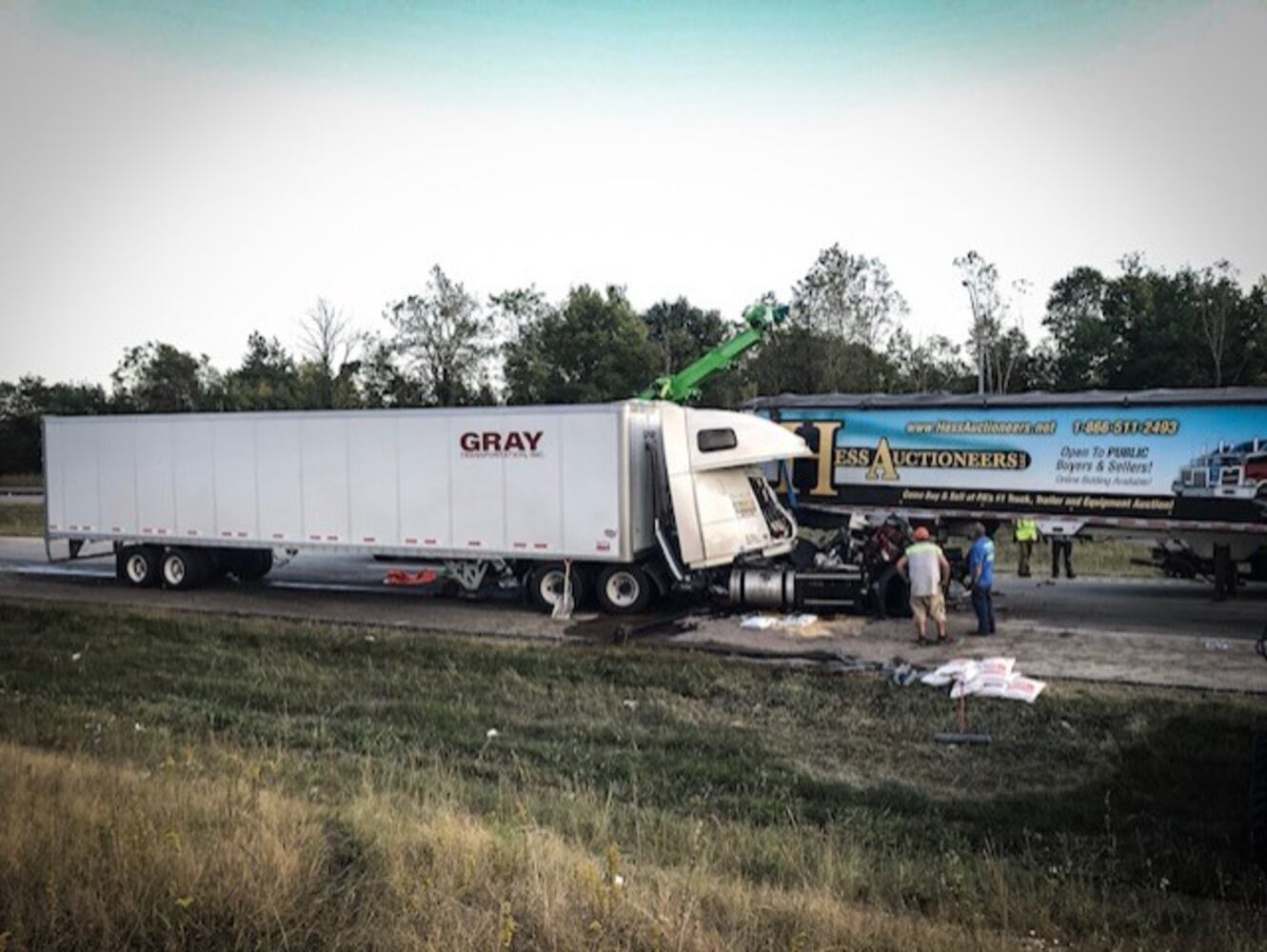 PHOTOS: Multiple killed in 4-vehicle accident on I-70 West in Preble County
