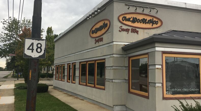 The Kettering Planning Commission will hold a public hearing to discuss a proposed new Raising Cane’s Chicken Fingers restaurant near the Stroop Road and Far Hills Avenue intersection. The site would include the former OinkADoodleMoo restaurant at 3910 Far Hills Avenue.