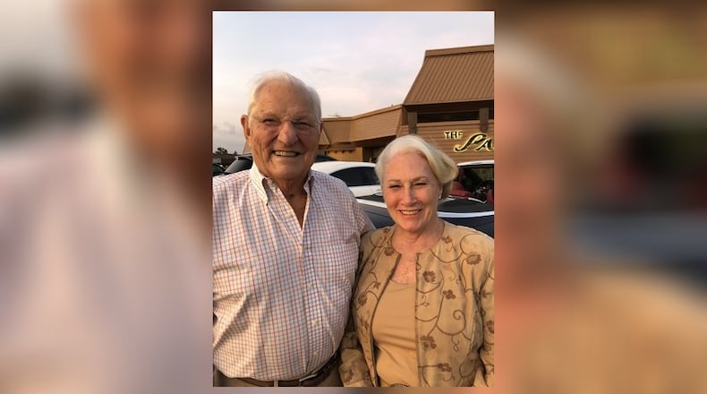 Bill and Sandy Gunlock were married 48 years. CONTRIBUTED