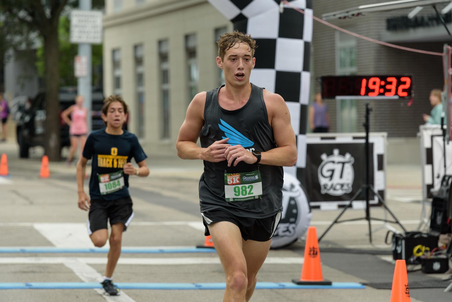 PHOTOS: Did we spot you running in the Dragons 5K at Day Air Ballpark?