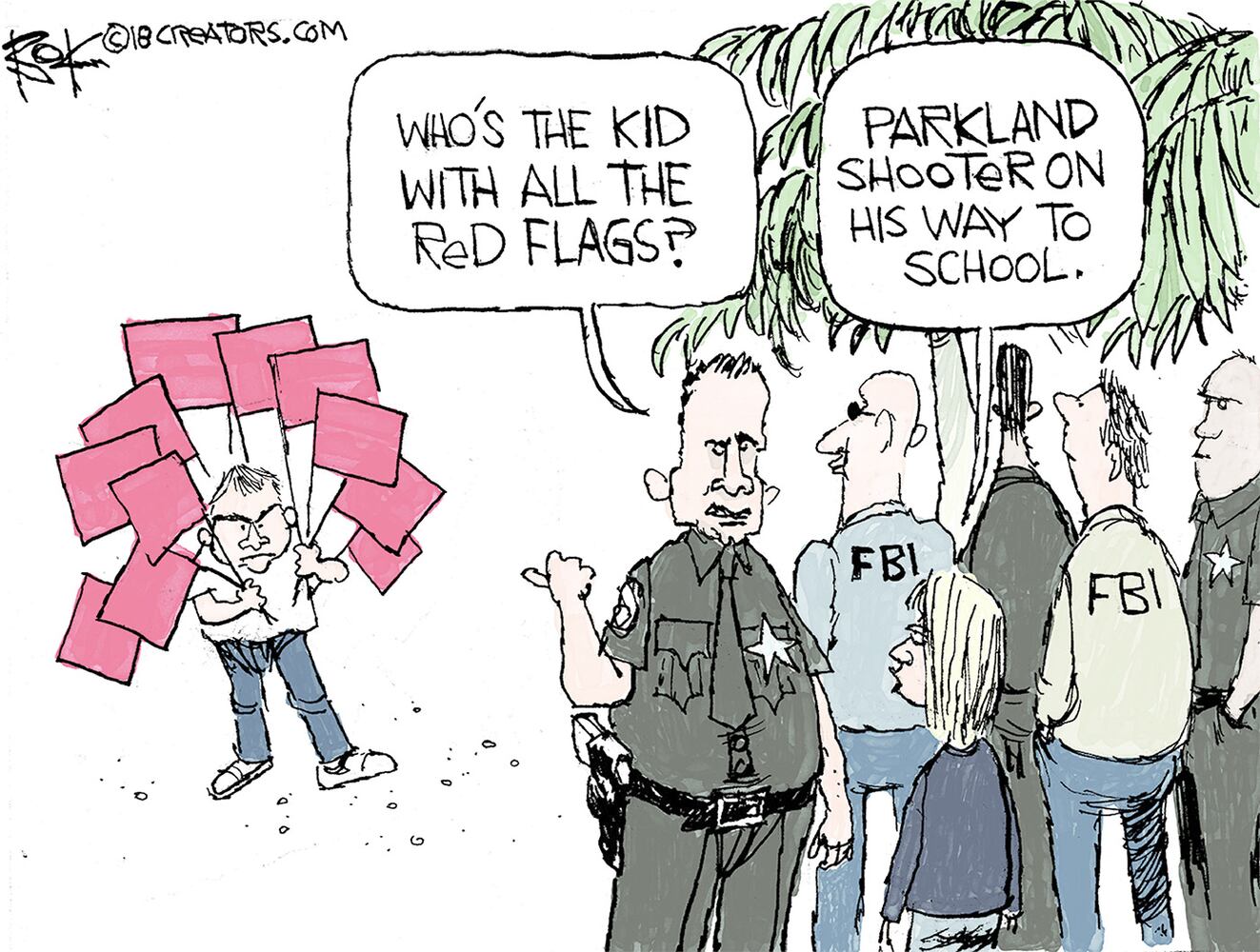 Week in cartoons: The NRA, arming teachers and more