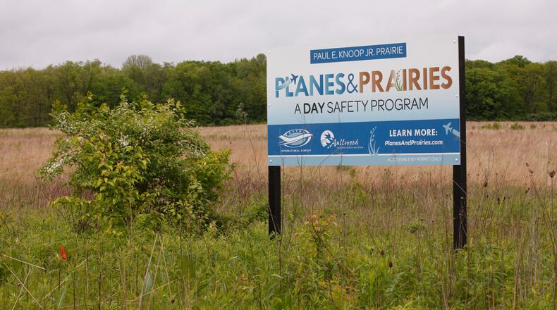 A mature prairie planted nearly 25 years ago on City of Dayton land became the subject of a heated debate. A sizeable part of the 140 acre prairie at the northeast corner of Fredrick Pike and National Road has been rezoned for commercial/industrial construction. TY GREENLEES / STAFF