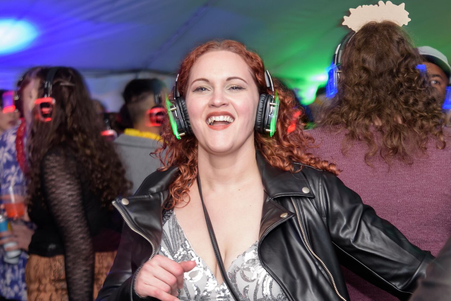 PHOTOS: Did we spot you at Dayton's New Year's Eve Ball Drop and Silent Disco at Yellow Cab Tavern?