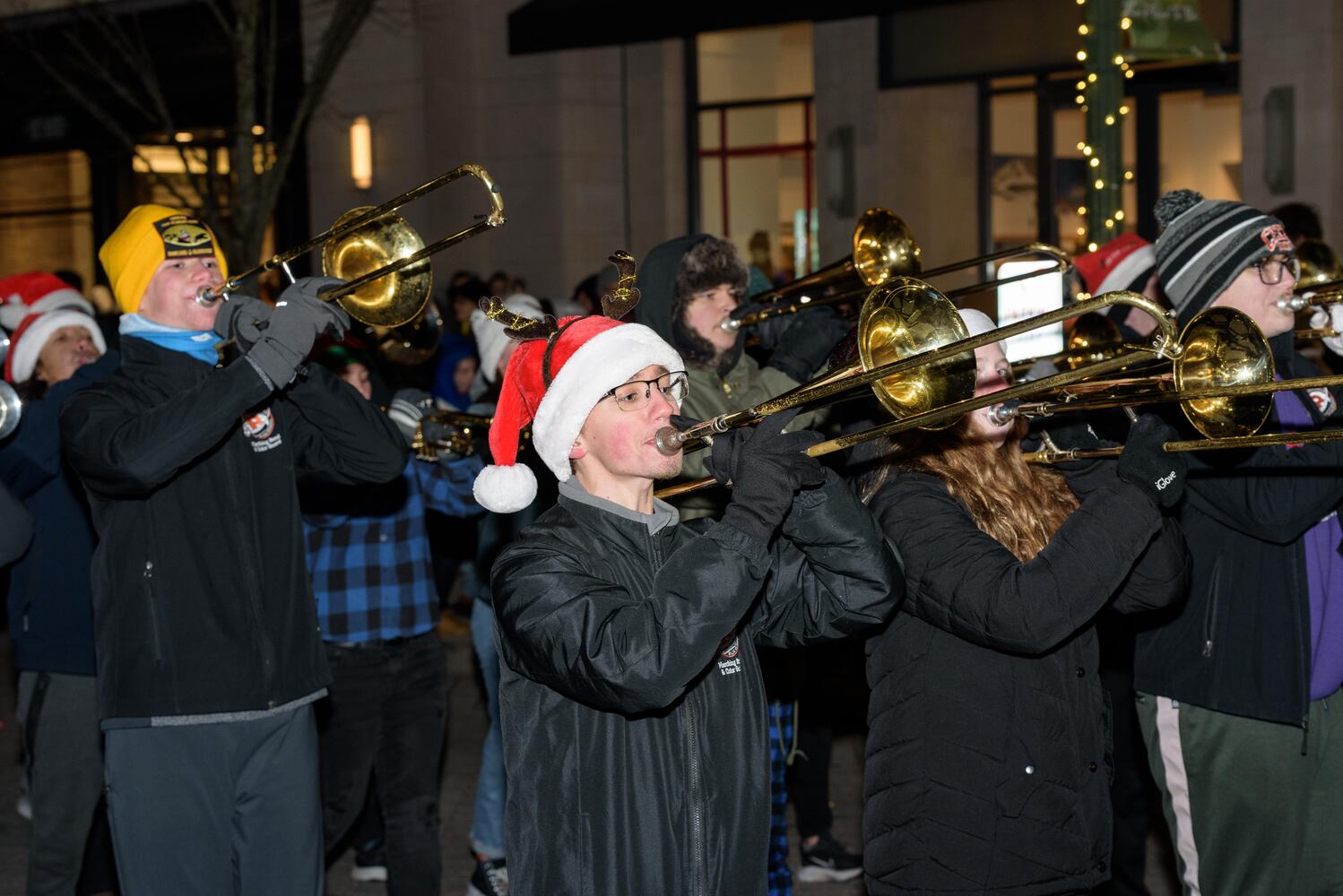 PHOTOS: Did we spot you at the Christmas Tree Lighting & Santa Arrival Parade at The Greene?