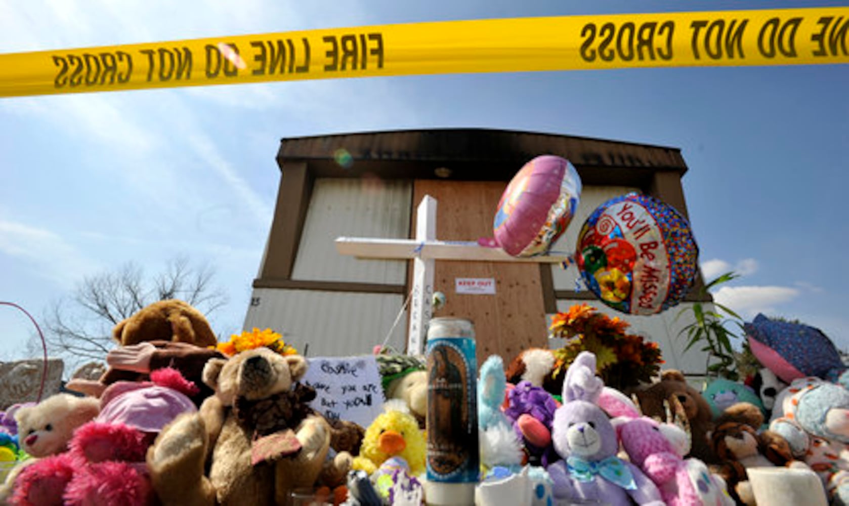 Funeral held for children killed in fire