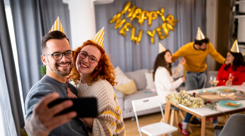 Spending New Year's Eve at home is becoming the preferred way to celebrate. ISTOCK
