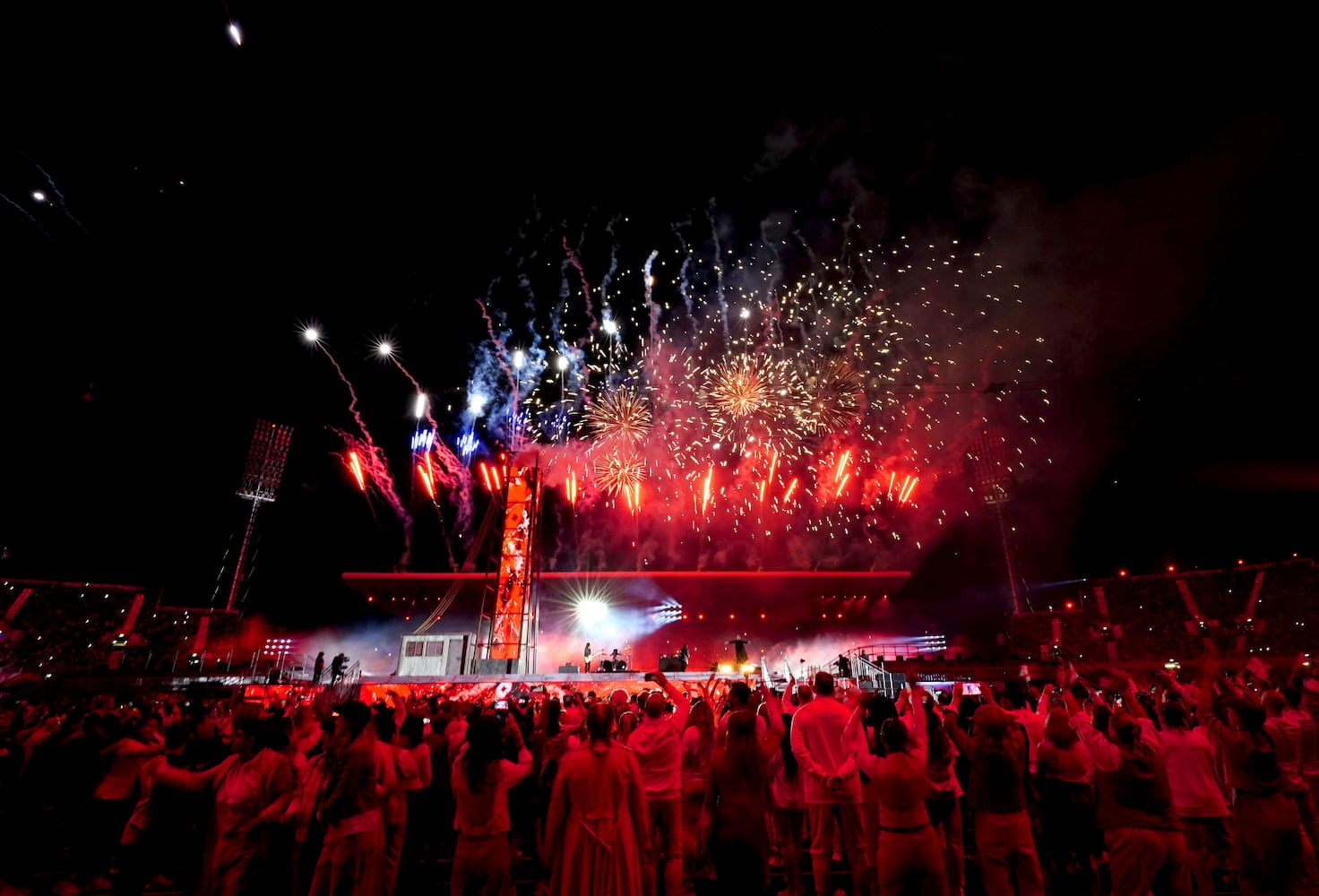 Britain Commonwealth Games Closing Ceremony