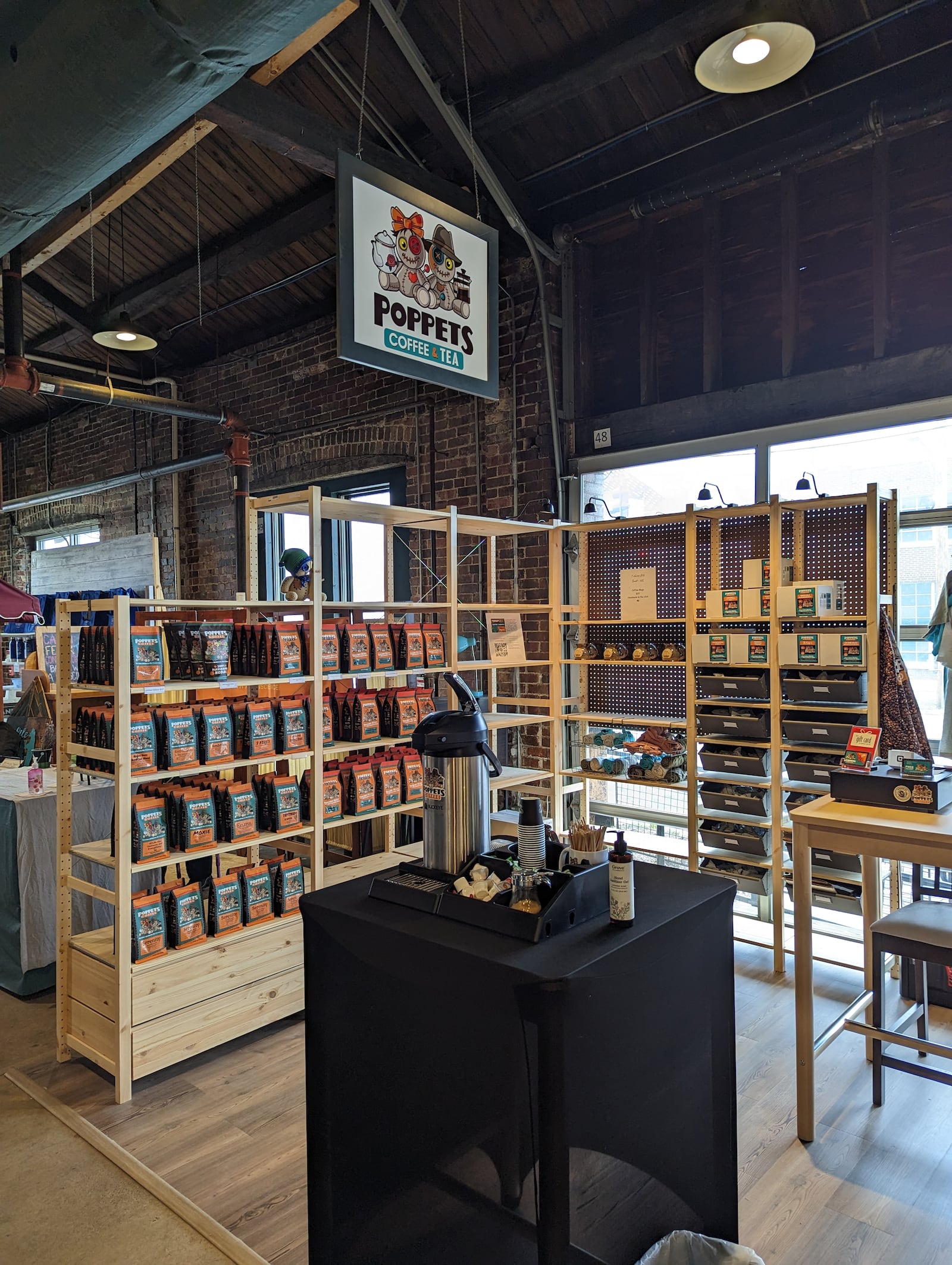 Poppets Coffee & Tea, a local roastery and tea shop, is one of 2nd Street Market’s newest vendors (CONTRIBUTED PHOTO).