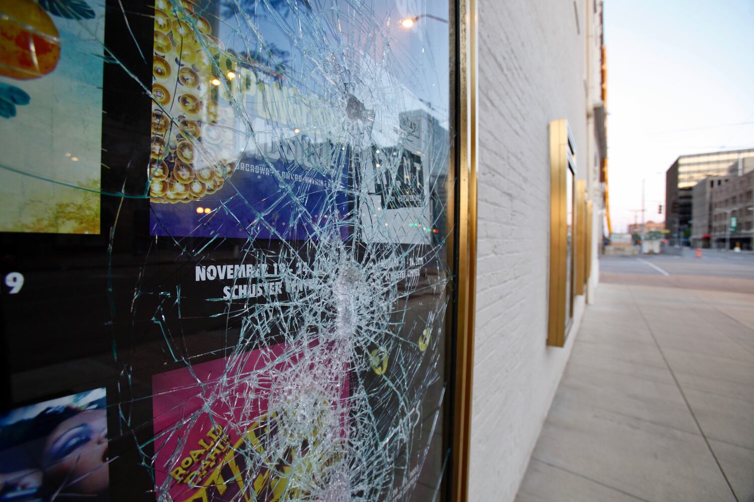 PHOTOS: Damage in the aftermath of Saturday protests in Dayton