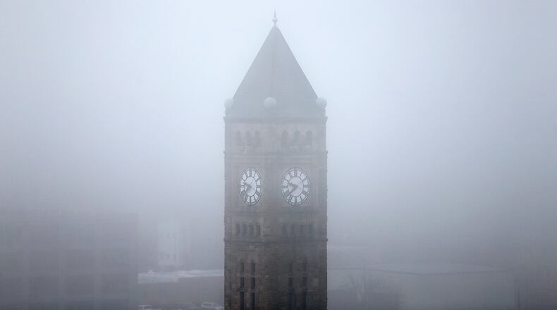 The switch to daylight-saving time means key weather data arrives later for meteorologists. Bill Lackey/Staff