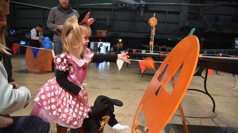 Museum visitors can enjoy dressing up in costumes and learning about aerospace principles through Halloween-themed activities during Family Day Oct. 27 at the National Museum of the U.S. Air Force. (U.S. Air Force photo)