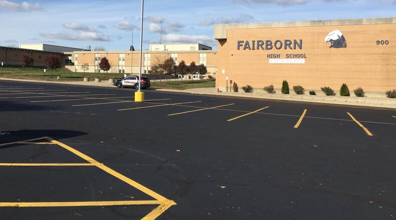Fairborn High School. STAFF/JAMES RIDER