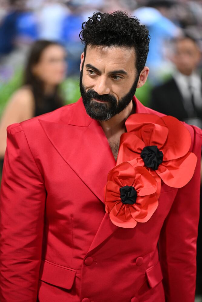 Morgan Spector at the Metropolitan Museum of Art's Costume Institute benefit gala in New York, May 6, 2024. (Nina Westervelt/The New York Times)