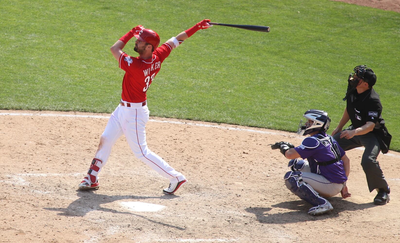 Photos: Reds beat Rockies on walk-off home run