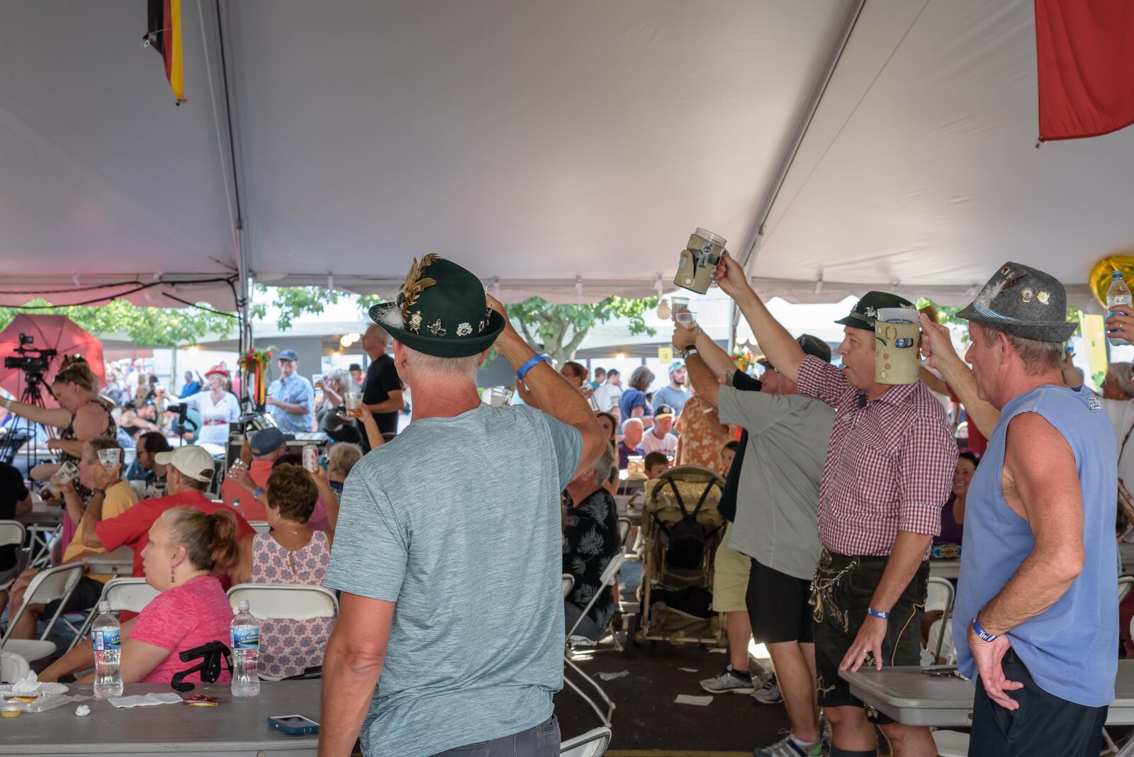Prost! Food, music and cultural displays are just some of the attractions when Dayton German Club presents the 39th annual Germanfest Picnic at the Dayton Liederkranz-Turner Friday through Sunday, Aug. 12 through 14. TOM GILLIAM / CONTRIBUTING PHOTOGRAPHER