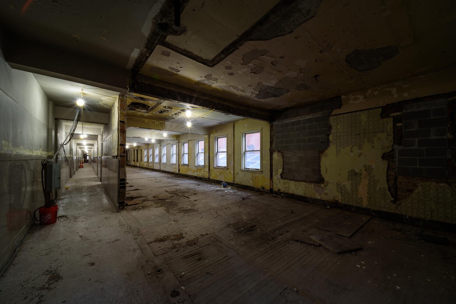 PHOTOS: The Dayton Arcade’s North Arcade awaits Phase 2 of construction