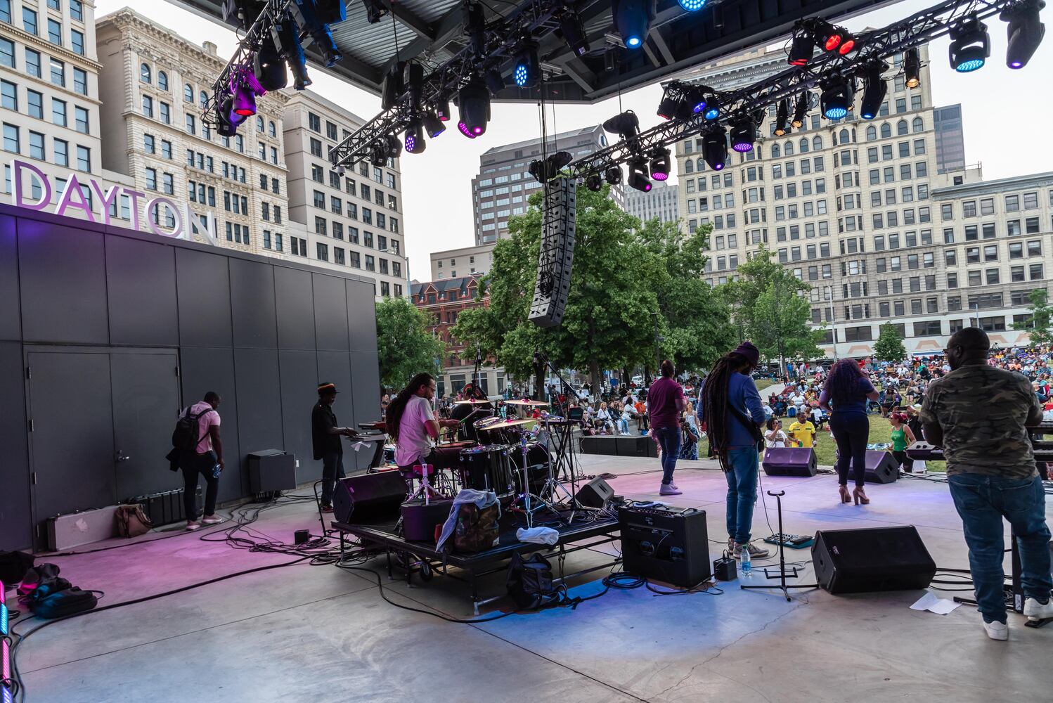 PHOTOS: Etana and The Luv Locz Experiment Live at Levitt Pavilion