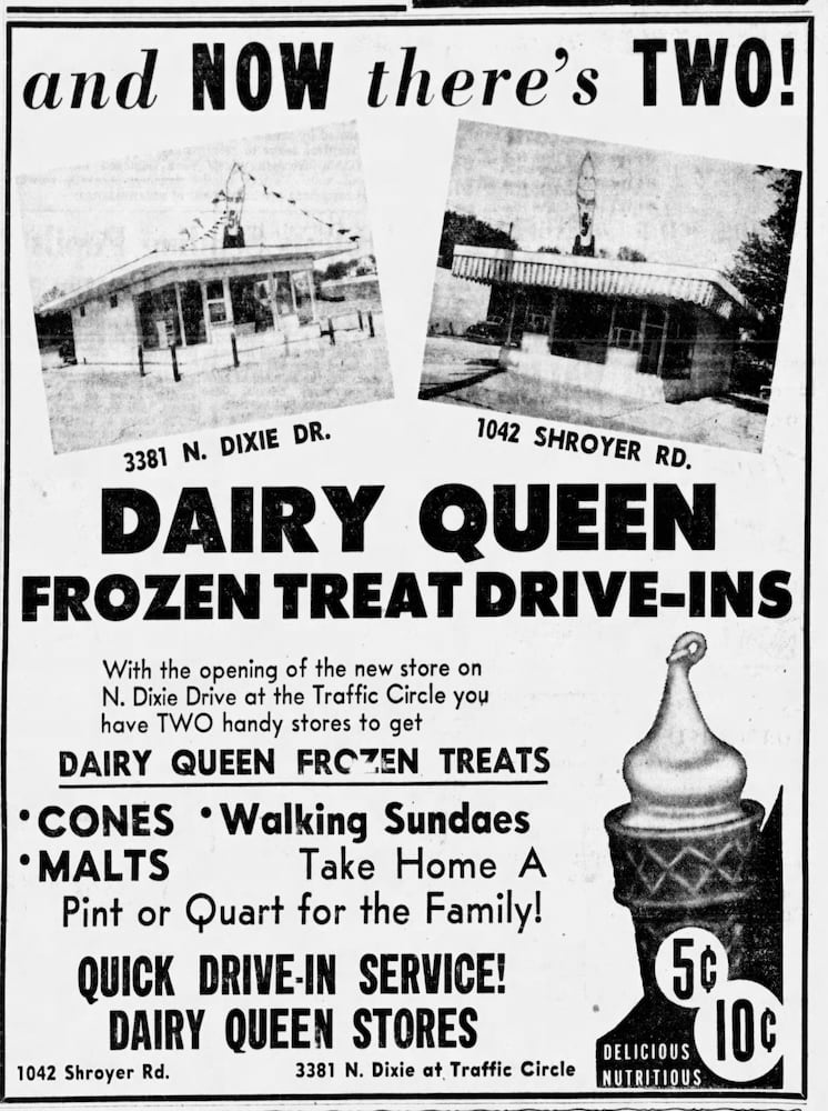 Vintage Restaurant advertising DDN