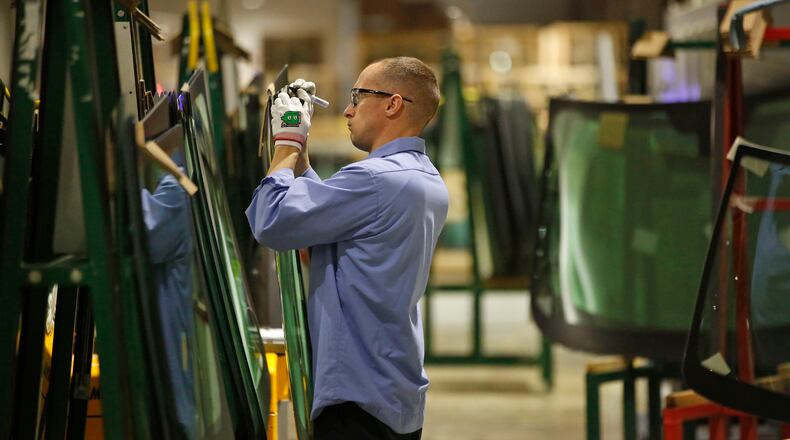 A lawsuit in federal court seeks class-action status for hourly production workers at Fuyao Glass America, alleging lost pay. TY GREENLEES / STAFF