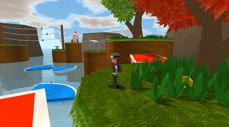 Poi is a 3D platformer featuring two kids on a grand adventure to unravel the mysteries of the Milky Way Globe developed by PolyKid. (Handout/TNS)