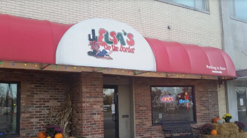 Elsa's On the Border, a Mexican restaurant and sports bar lat 1227 Wilmington Ave. in Dayton, closed May 1, 2025. Google image