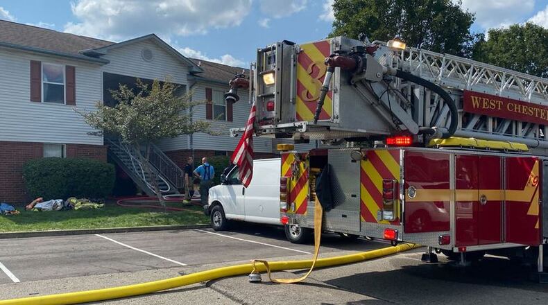 Four children were critically injured in a fire that broke out at an apartment on Astor Park Drive on Saturday, Sept. 17, 2022. WCPO/CONTRIBUTED