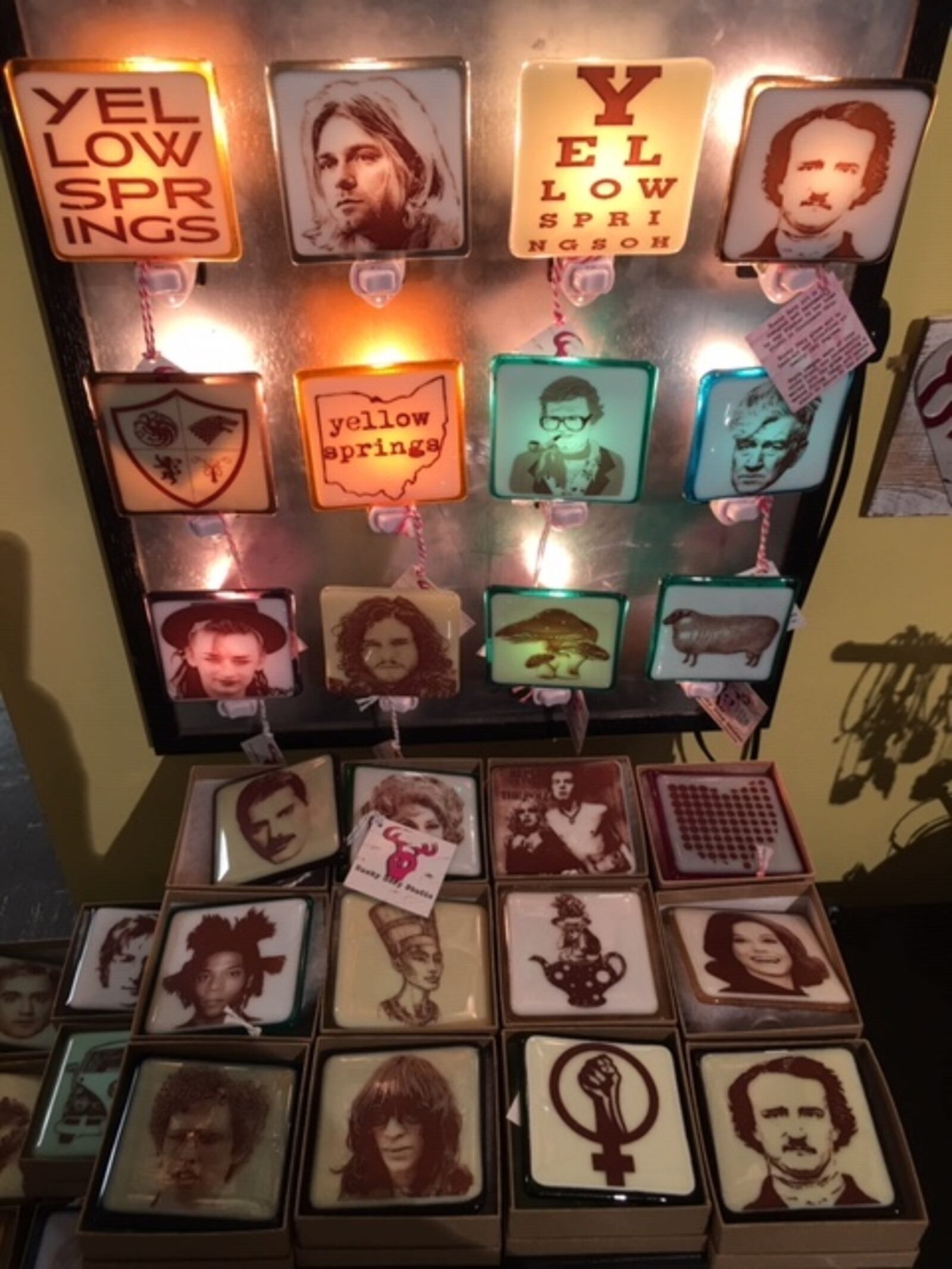 Urban Handmade in Yellow Springs carries work from more than 70 artists and makers specializing in jewelry, accessories, home decor, clothing, handbags, paper goods, bath and body, original art and more.  ALEXIS LARSEN/CONTRIBUTED