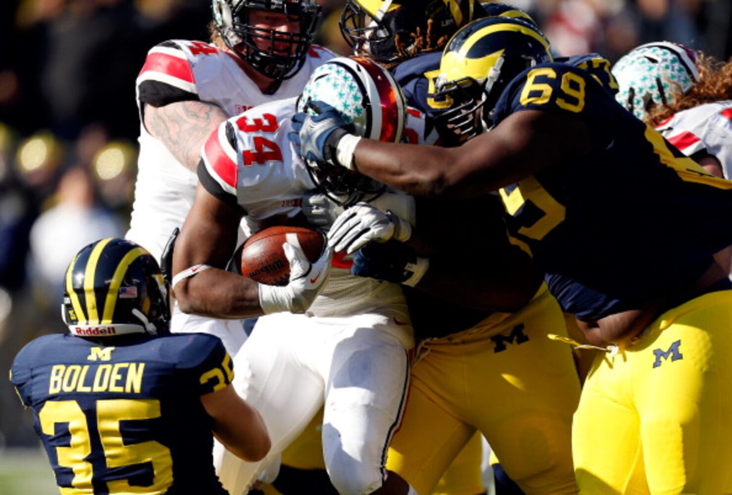 Check out the action from The Big House